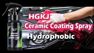 HGKJ Ultimate Ceramic Coating Spray - Ceramic Spray - Spray Wax - Car Wax  - Car Care