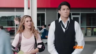 Ninja Steel - Sarah and Preston First Scene | E01 Return of the Prism | Power Rangers Official