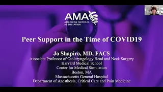 Peer Support in the Time of COVID-19