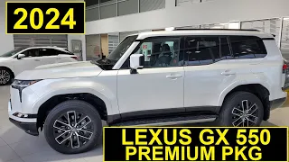 2024 Lexus GX 550 Premium Package Tour with Review of the Features Unveiling Luxury