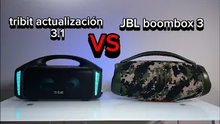 JBL boombox 3 🔥vs🔥 tribit stormbox blast actualización 3.1 mejoro su sonido?