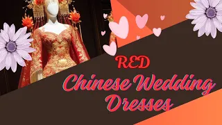 Chinese Wedding Dresses (Red)