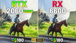 10 Games on RTX 2060 SUPER vs RX 6600 in 2023 - 1080p