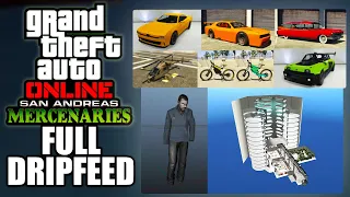 FULL DRIP FEED of GTA Online's Mercenaries DLC - New Vehicles, Secret Alien Bunker, Ghosts & More