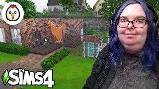 Building a Chicken Restaurant in The Sims 4
