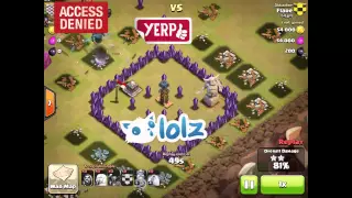 Clash of Clans CW Troll Base