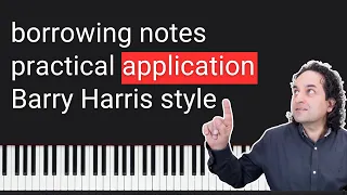 Barry Harris  - Borrowing notes move
