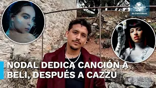 El día que Nodal se arrepintió de dedicar canción a Belinda y se la dedicó a Cazzu