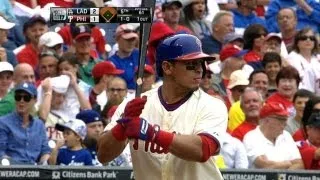 LAD@PHI: Ruiz collects four hits, all singles, in win