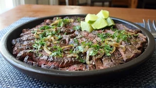 Grilled Mojo Beef - Cuban-Inspired Marinated Skirt Steak Recipe