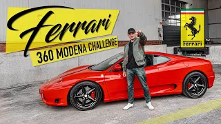 Ferrari 360 Challenge Handschaltung Soundcheck + Testfahrt