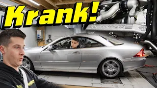 Dyno testing the M113 Supercharger-Kit in my CL 500!