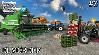 Building Greenhouses, Helping Neighboring Farmers ★ Elmcreek Farm ★ Farming Simulator 22 #3