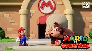 Mario vs Donkey Kong Remake Full Gameplay World 1 - Mario Toy Company Walkthrough 2024