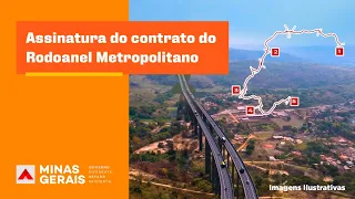 Governo de Minas assina contrato do Rodoanel da Região Metropolitana de BH