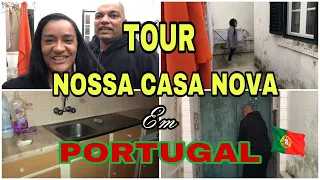 TOUR PELA NOSSA CASA NOVA EM PORTUGAL - PAGAMOS 400 € DE ARRENDAMENTO