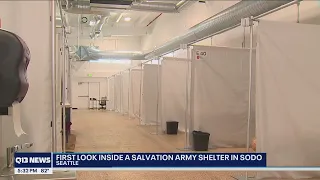 A look inside SoDo's Salvation Army shelter