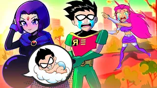 Teen Titans Go! Animation | Robin And The Train Of Fate