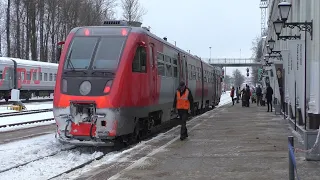 Hogwarts Express Pskov - Pechory with entertainment program. Trains at Polkovaya station