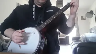 Chris Scullion In Hell i'll Be in Good Company (banjo attempt demo)