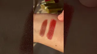 Hourglass unlocked satin crème lipstick swatches #giveityourbestshort