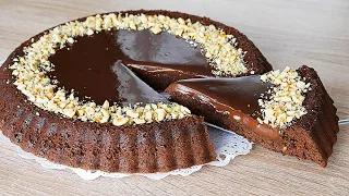 Tarta de chocolate SUPER JUGOSA⎮Receta de tarta de chocolate casera fácil de hacer ideal cumpleaños