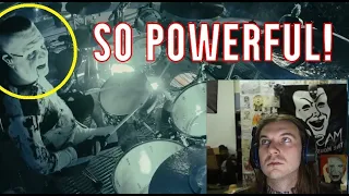 HE IS A MACHINE! - Mudvayne Drum Cam Review!