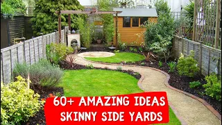 IDEAS FOR SKINNY SIDE YARDS 🍀 Landscape design ideas 🍀 Small garden