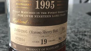 GlenDronach 19 Year Old 1995 (cask 2381): Review #181