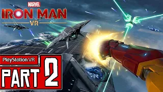 IRON MAN VR Walkthrough Part 2 (PS VR) FULL GAME No Commentary @ 1440p (60ᶠᵖˢ)  ✔