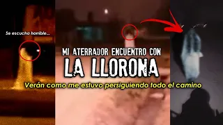 Perseguido por la llorona ¡Se escucha horrible! Te dará escalofríos...