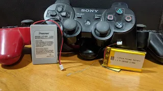 How To: replace PS3 controller battery with like for like or upgrade it to a lithium polymer battery