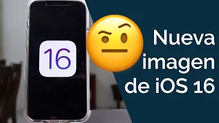 NUEVA IMAGEN FILTRADA DE iOS 16!