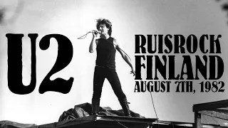 U2 - Live At Ruisrock Festival, Turku - August 7th, 1982