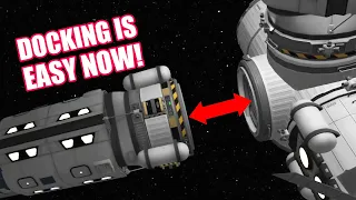 How to dock in Kerbal Space Program | Tutorial that actually helps