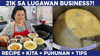 Lugaw Negosyo 21K KITA IN 1 DAY! W/ RECIPE + COSTING