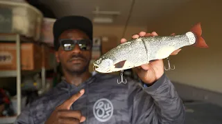 The Best Giant Glide Bait Ever Made?! The Hinkle Trout! (Ft. Mike Gilbert)