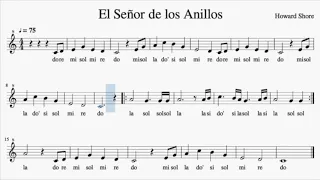 Play Along Señor Anillos (negra:75)