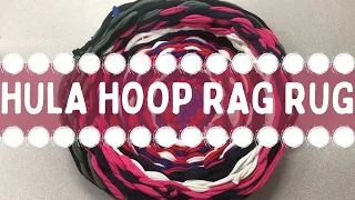 Hula Hoop Rag Rug