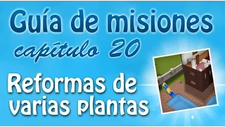 Sims Freeplay || Misión #20: “REFORMAS DE VARIAS PLANTAS”