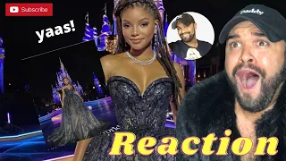 HALLE BAILEY x CAN YOU FEEL THE LOVE TONIGHT LIVE AT WALT DISNEY WORLD 50th ANNIVERSARY | REACTION