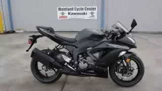 $12,699:  2016 Kawasaki ZX6R 636 ABS Ninja Metallic Matte Carbon Gray Overview and Review