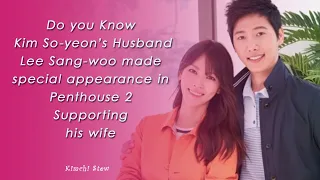 Kim So-yeon's husband Lee Sang-woo made special appearance in Penthouse 2 supporting his wife