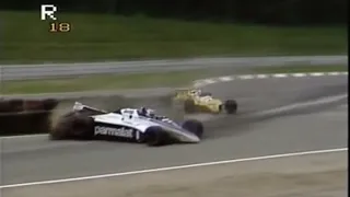 1982 German Grand Prix Piquet vs Salazar extended