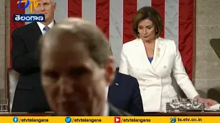 Nancy Pelosi Rips Up Copy of Trump's State of the Union Speech | Following Divisive Address