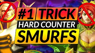How to HARD COUNTER SMURFS and OUTPLAY them - Best Tips and Tricks - Dota 2 Guide