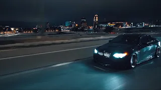 Slammed BMW E92 M3 | City Nights | Jesse's M3 4K