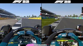 F1 22 vs F1 23 - Early Comparison (Visuals and Audio)