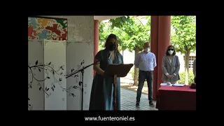 Acto de despedida segundo de bachillerato del curso 20-21 del IES Fuente Roniel