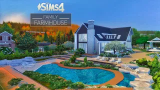 Family FarmHouse • Landscape Design | NoCC | THE SIMS 4